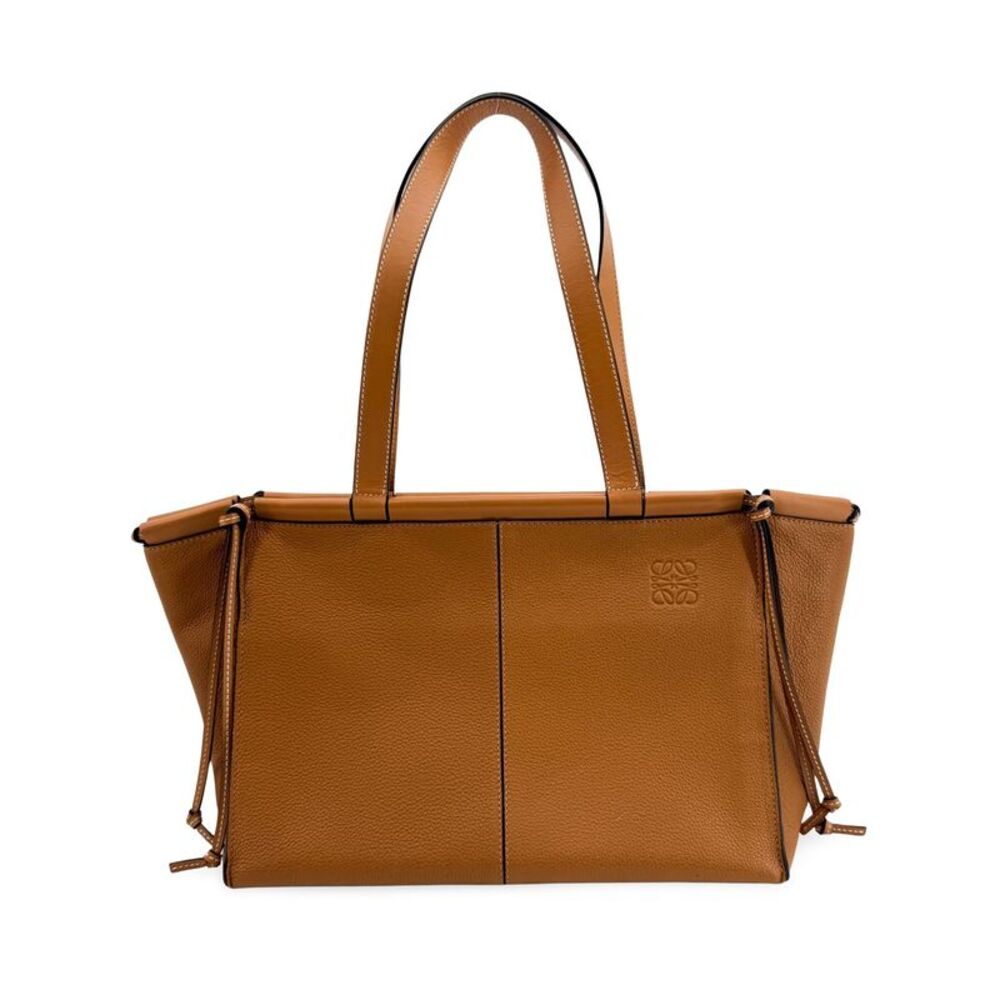Loewe Cushion Tote Bag Tan